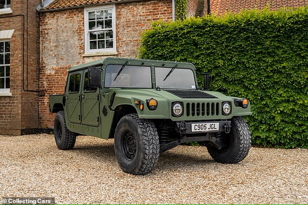 A car good enough for Arnold Schwarzenegger, the H1 Hummer is a rare British find