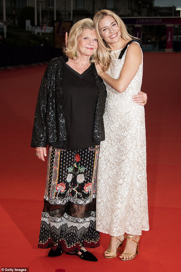 The swanky school boasts a swimming pool and extensive grounds with fellow celebrity alumni including model Amber Le Bon, socialite Daphne Guinness and TV star Susannah Constantine (pictured with mum Jo in 2019)