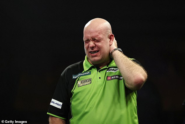 Van Gerwen has been struggling with jaw problems since the beginning of 2023 and has undergone two operations