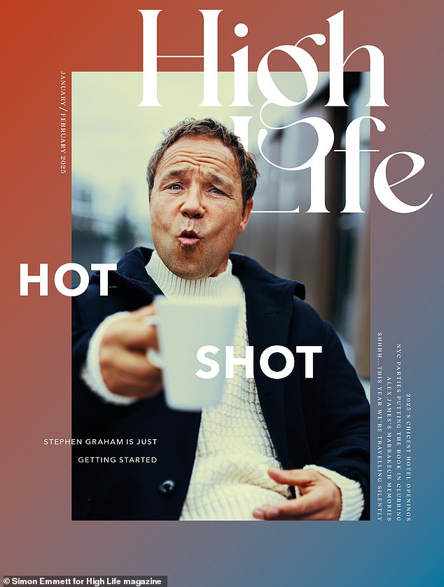 The actor revealed the secrets of his muscular physique in a new shoot for British Airways' High Life magazine