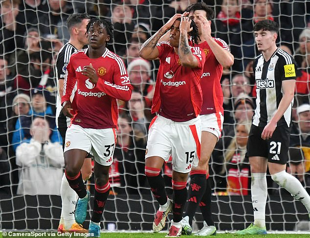 The Red Devils scored just 21 league goals – fewer than Wolves (31) and Leicester (22)