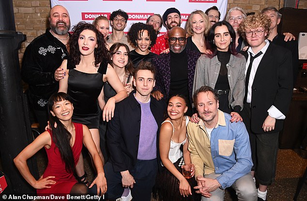 The cast of Natasha, Pierre & the Great Comet Of 1812. The sung musical is more original and eclectic than anything playing in the West End