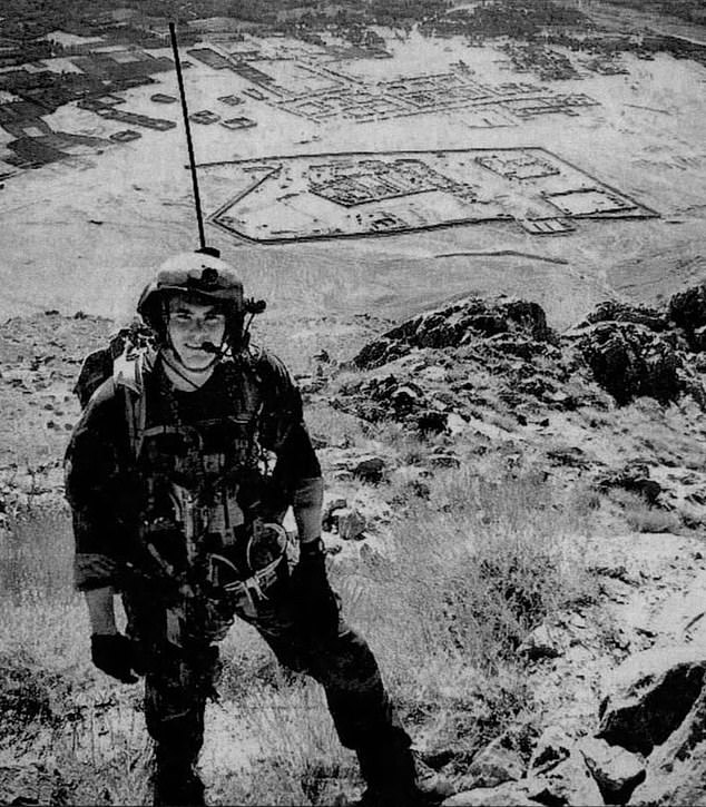 Livelsberger, seen during one of his deployments, was a highly decorated Green Beret