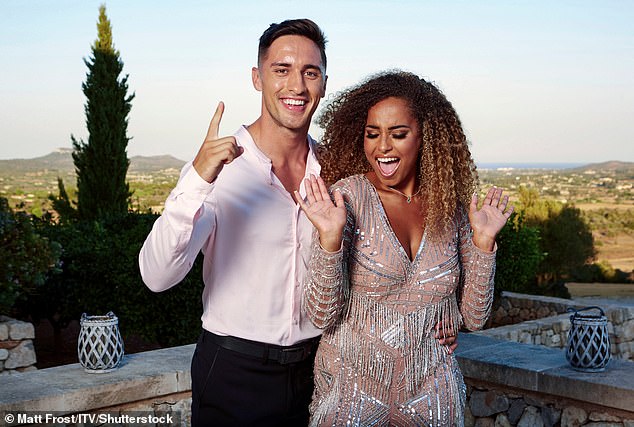 The Irish star, 29, first found fame in 2019 after being crowned winner of the dating show with then-partner Amber Gill [pictured]