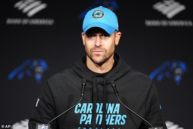 When asked about Johnson's condition, Panthers coach Dave Canales said he 