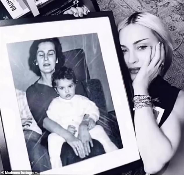 The artist - whose full name is Madonna Louise Ciccone - also proudly shared that she was named after her mother, saying: 'It means a lot to me. It's my mother's name and I loved my mother, so there's a link'