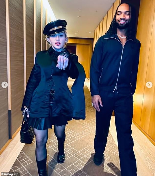 Earlier this week on Thursday, Madonna notably fueled engagement rumors with her boyfriend Akeem Morris, 28, by flashing a striking sparkler on her ring finger.