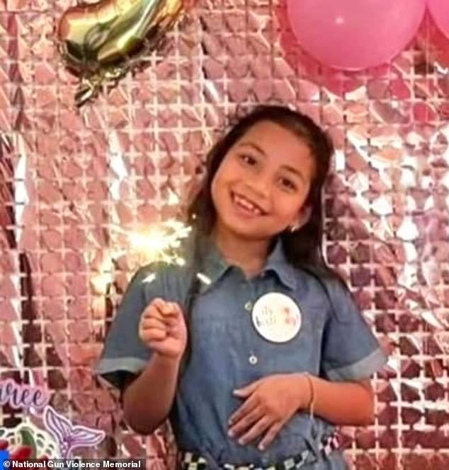 Yanelis Munuguia, 10, was ringing in the New Year with her family when she was struck in the head by a stray bullet around 12:04 a.m. Wednesday