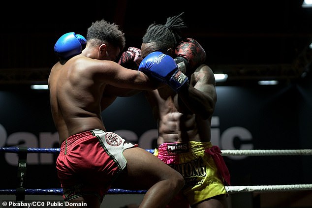 Traditionally, the color red is associated with dominance, intimidation, anger and aggressiveness, as well as influencing the judges' score (file photo)