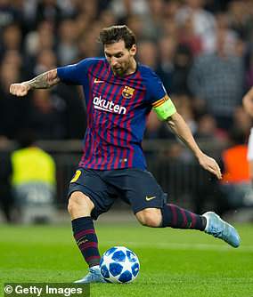 Players with great skills, such as Lionel Messi (pictured), are more likely to win matches than players with superior athletic skills 