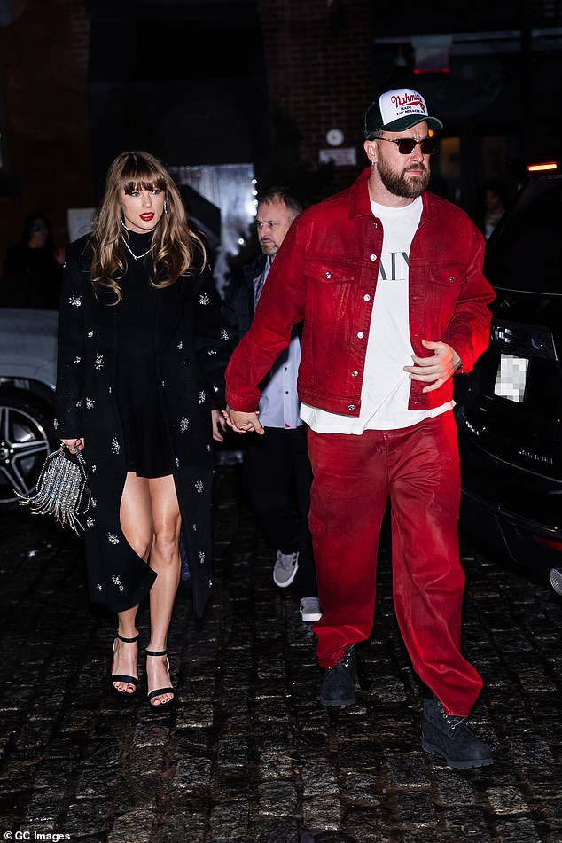 Before Swift and Kelce spent New Year's Eve in Kansas City, they were together in New York