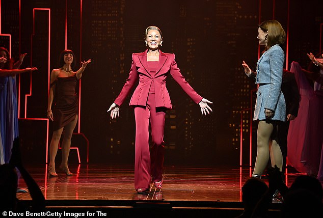 The actress is currently playing Miranda Priestly in the West End musical adaptation of the film