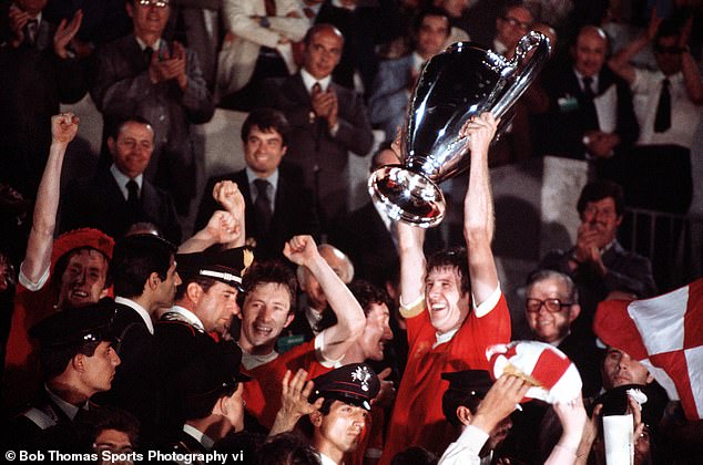 Players like Emlyn Hughes (with trophy) gave the Liverpool dressing room strong characters