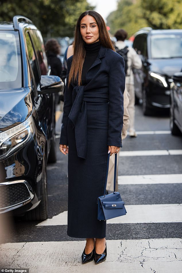 Tamara Kalinic during Milan Fashion Week