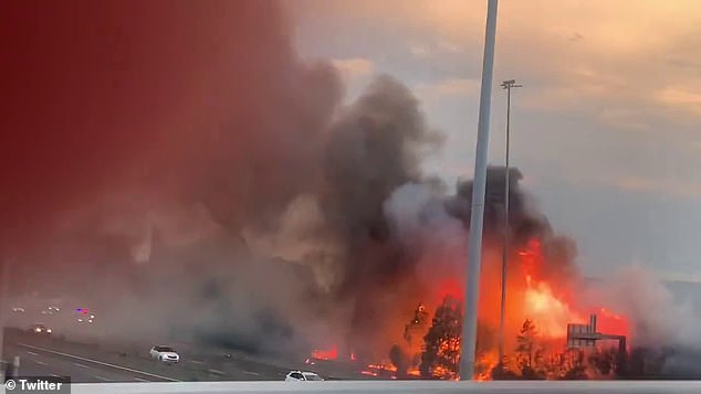 1735988133 716 Huge fire at Kennards Self Storage in Port Melbourne shuts