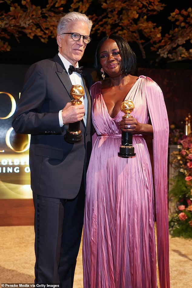 The event celebrated Viola and Ted Danson, 77, for their career achievements in film and television