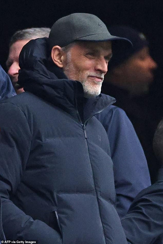 1735995272 14 Thomas Tuchel pictured on first scouting trip since starting his