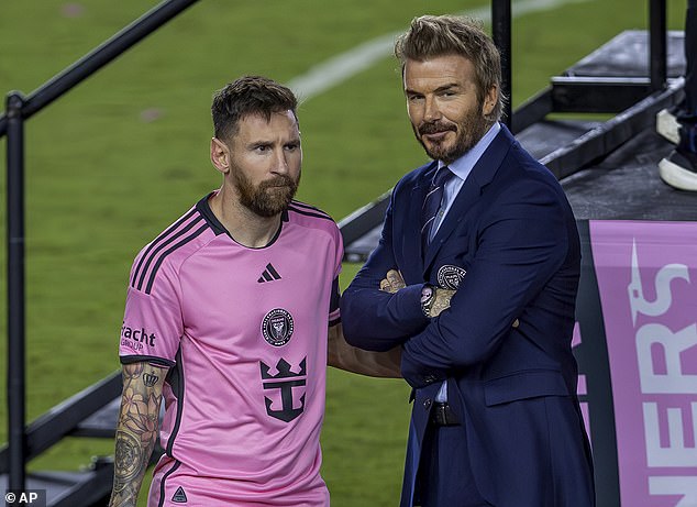 Messi joined Inter Miami in 2023, orchestrated by co-owner David Beckham