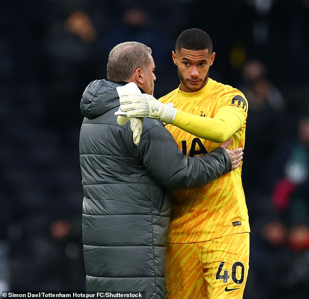 Tottenham boss Ange Postecoglou also praised Austin for his performance against Newcastle