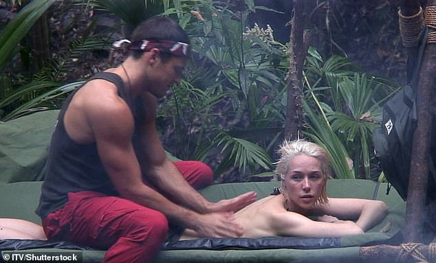 The Australian glamor model and DJ grew close to the TOWIE star during their time in the jungle