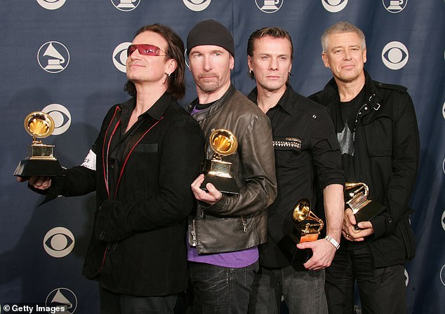 Formed in Dublin in 1976, U2 consists of Bono, the Edge, Adam Clayton and Larry Mullen Jr.