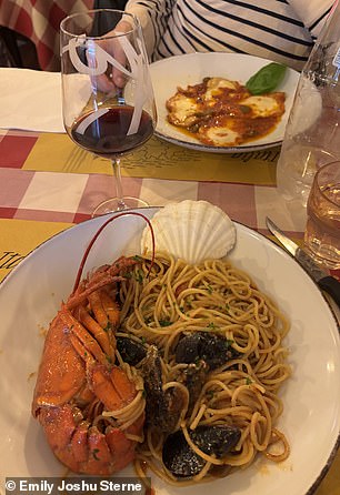 This photo shows one of the best pastas I ate during my trip to Italy. Despite its decadence, my blood sugar never spiked