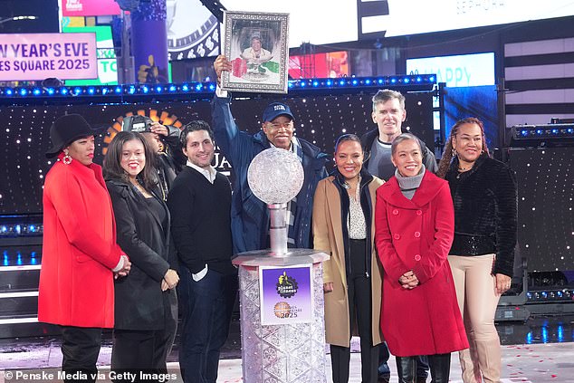 Three years ago, Adams was sworn in as the 110th mayor of New York City and brought along his closest advisors to celebrate the New Year's Eve ball drop.