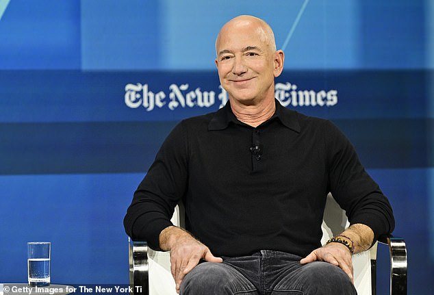 Jeff Bezos said last month he is 