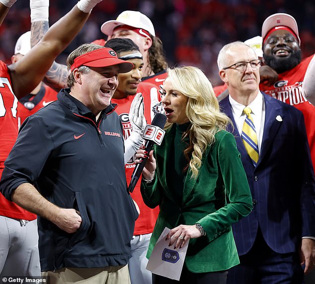 SEC commissioner Greg Sankey (right) was among those paying tribute to Smart