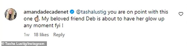 The claim was given more credence by Deborra-Lee's friend Amanda de Cadenet, who responded to the same post: 'You are in lockstep with this one. My beloved friend Deb is about to get her ass ripped off, fyi!”