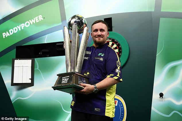 United fan Littler won the Darts World Cup final on Friday and is keen to show off his silverware at Old Trafford