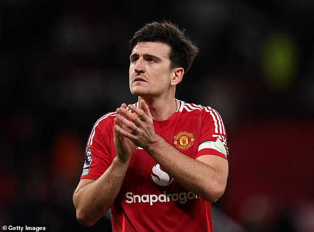 Harry Maguire posted his congratulations for the 17-year-old sensation on social media