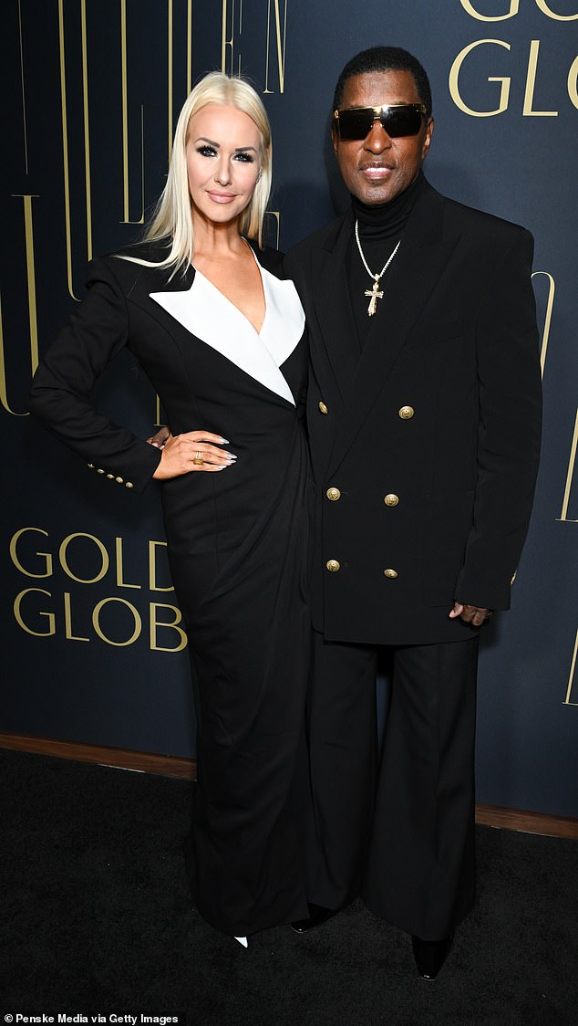 Music legend Babyface, 65, was joined by longtime girlfriend, 34-year-old Rika Tischendorf