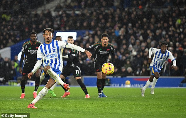 Joao Pedro stepped up when it mattered most to ensure Brighton walked away with a point