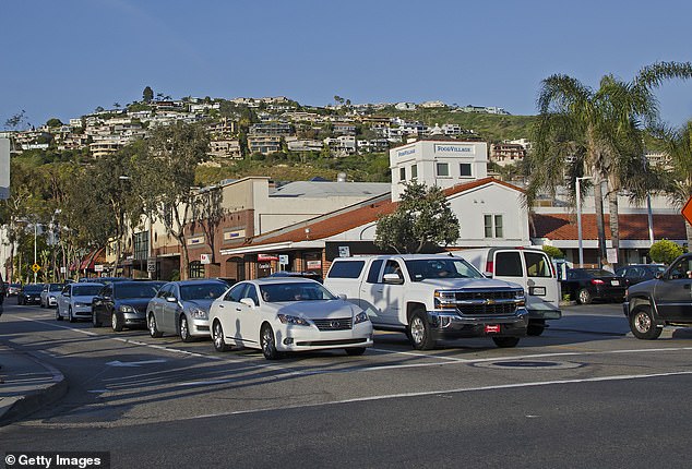 Laguna Beach is located between two party towns and has more than 130 drinking establishments