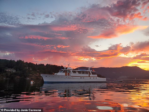 Repairs to the Tangaroa are still not complete, but it looks better than it has in years