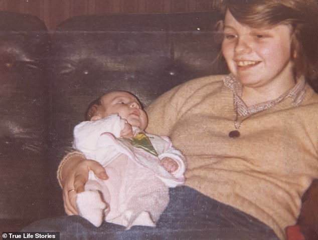 Joy, pictured at 17 with Josephine's daughter Trish, devoted much of her life to caring for their mother