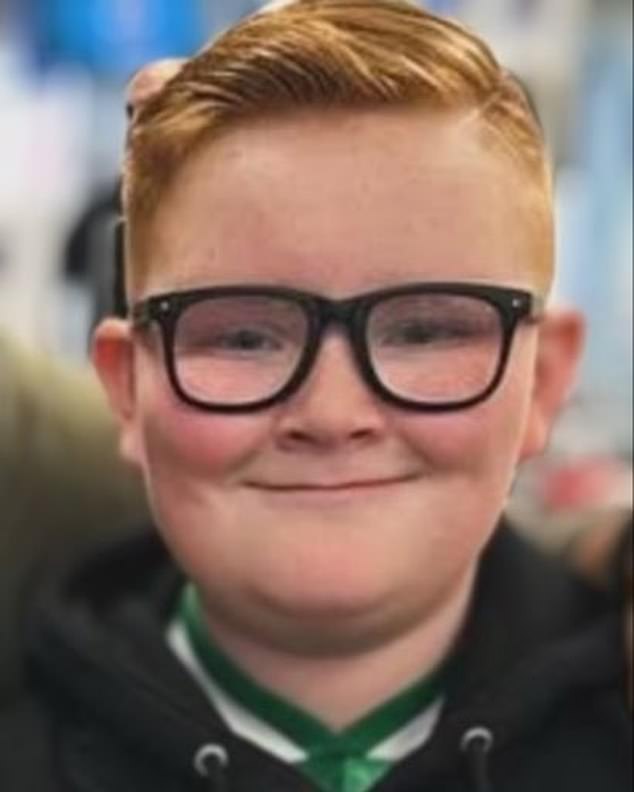 Jack Murray (pictured), 12, died in a horrific crash at a New Hampshire ski resort on New Year's Eve