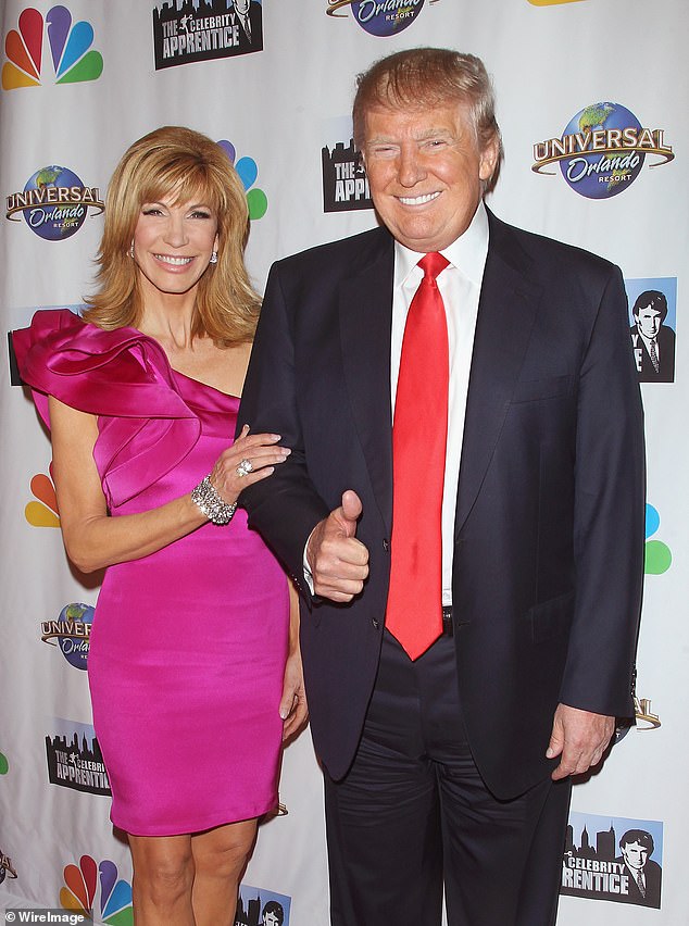 The star appeared on The Celebrity Apprentice with Donald Trump; seen in 2015 in NYC