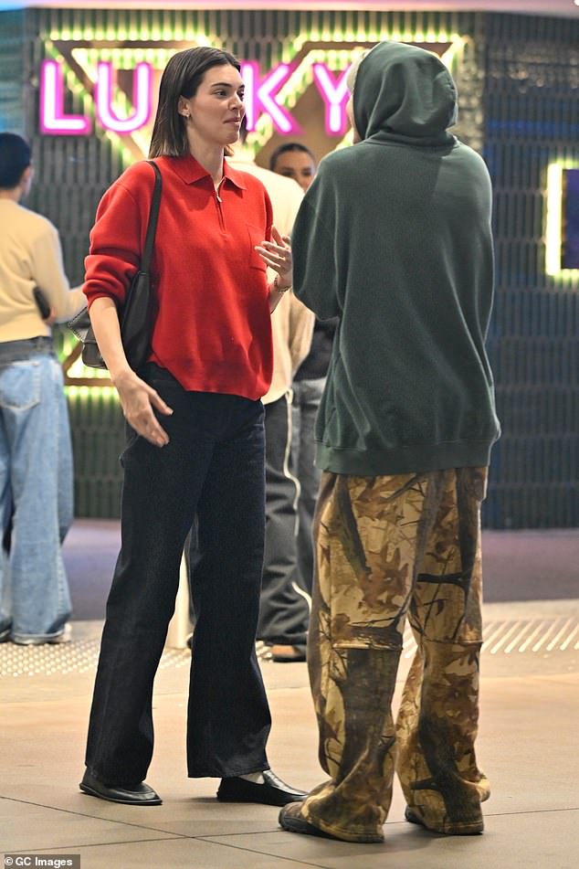 The trio, who have known each other for more than a decade, appeared to have enjoyed some quality time with friends and the group were spotted chatting outside.