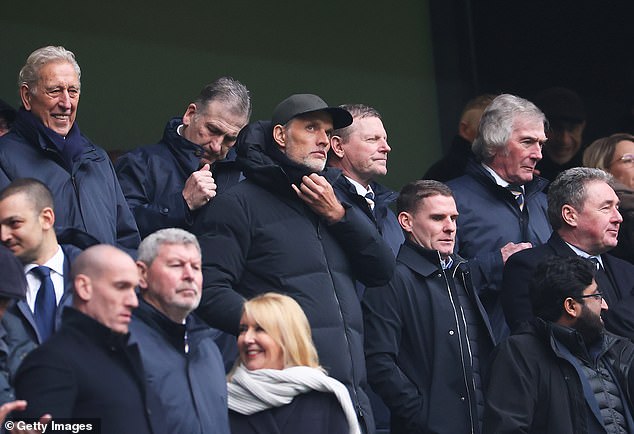 Thomas Tuchel looked on as Tottenham hosted Newcastle in his first Premier League game as England boss on Saturday