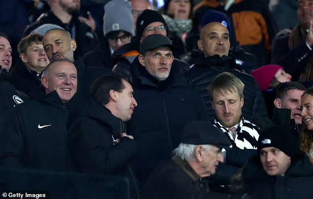 Tuchel later traveled to the south coast to watch Brighton host Arsenal