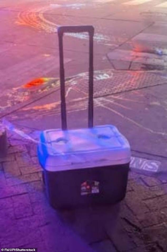 Two improvised explosive devices left in coolers several blocks apart were made safe at the scene