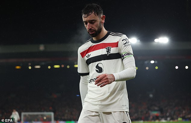 Captain Bruno Fernandes led from the front and inspired his side on his return from suspension