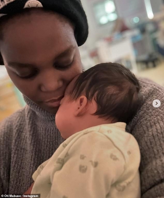 It comes after Oti marked the one-year anniversary of bringing her daughter home from hospital on Monday, when she shared a heartfelt post recalling her premature birth.