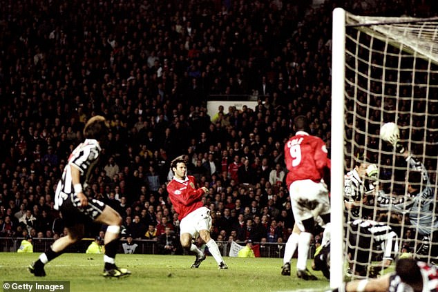 The Welshman's late equalizer against Juventus in 1999 helped United to their historic Treble