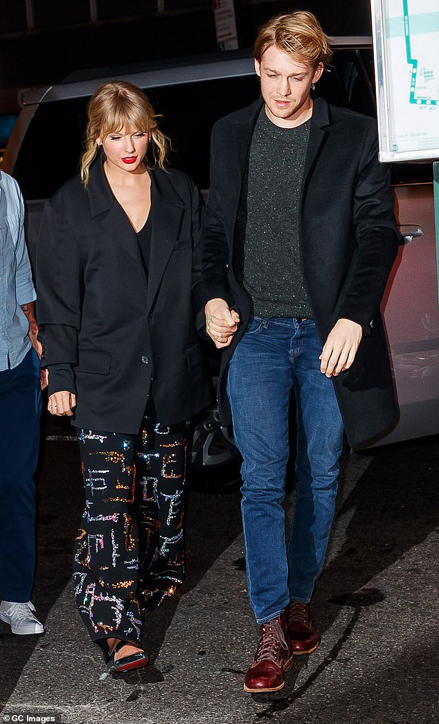 The Grammy winner and the actor met sometime in 2016 and were together for more than six years before going their separate ways in 2023 (pictured in New York City in October 2019)