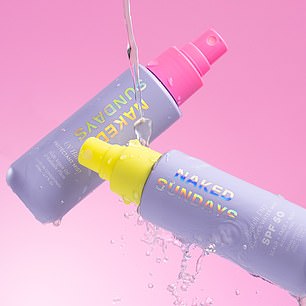 Naked Sundays has just launched an SPF 50 product for the scalp - it's the world's first alcohol-free water-based formula