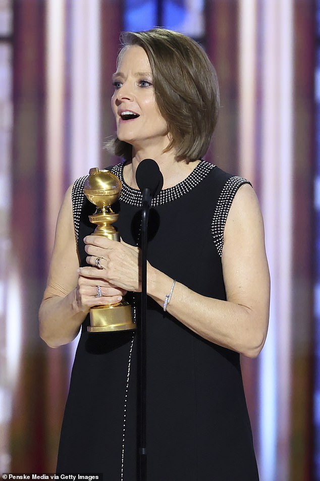 Jodie Foster also won Best TV Actress – Limited Series for True Detective: Night Country