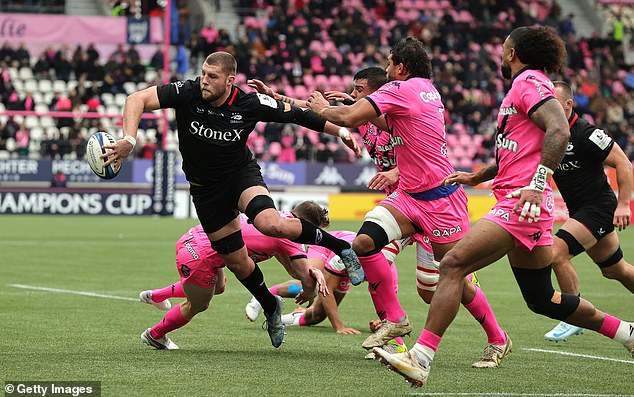 The Saracens star's performance against Bristol at the StoneX Stadium was breathtaking to watch